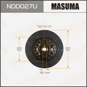 MASUMA NDD027U Диск сцепления