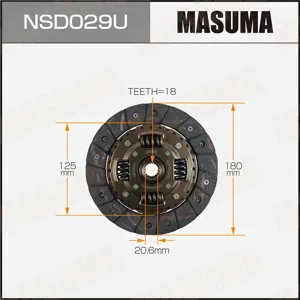 MASUMA NSD029U Диск сцепления