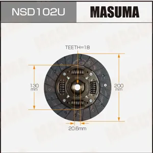 MASUMA NSD102U Диск сцепления