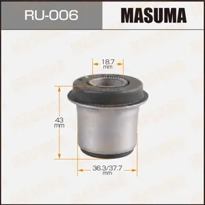 MASUMA RU006 Сайлентблок рычага переднего верхнего передний
