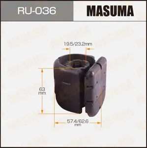 MASUMA RU036 Сайлентблок рычага Nissan Maxima 95-00 пер.подв.