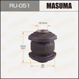 MASUMA RU051 Сайлентблок задний Нижн. рычаг Перед. подв. Toyota Corolla (E10) 1.3-2.0D 92-97 Sprinter (E10) 92-95