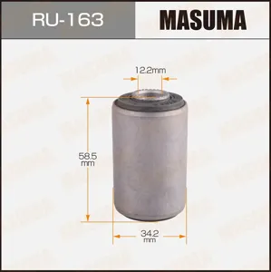 MASUMA RU163 Втулка задней рессоры задняя