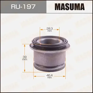 MASUMA RU197 Сайлентблок верхн рычага передний Mitsubishi L300 86-99, 00-L400 94-01