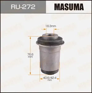 MASUMA RU272 Сайлентблок рычага Mitsubishi L400SPACE GEAR 94-01 пер.подв.