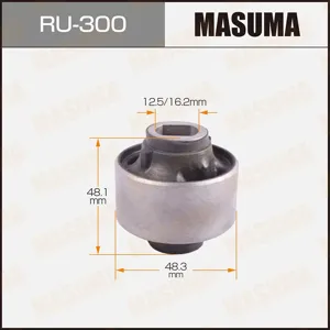 MASUMA RU300 Сайлентблок рычага пер. подвески Mazda 323 VI 98-04, Premacy 99-05 задний