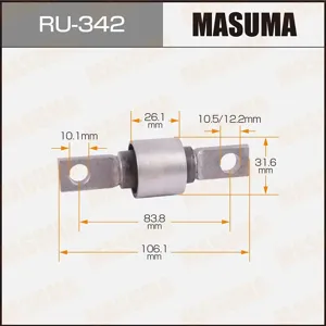 MASUMA RU342 Сайлентблок рычага подвески