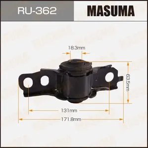 MASUMA RU362 Сайлентблок задний левый