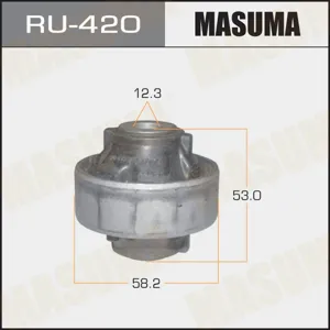 MASUMA RU420 Сайлентблок передний нижний Nissan Juke F15 10>