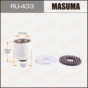 MASUMA RU433 Сайлентблок рычага Hyundai Santa Fe Kia Sorento 02- Nissan El Grand зад.подв. ( комплект )