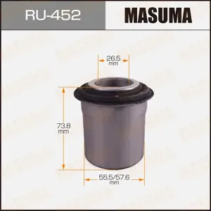 MASUMA RU452 Сайлентблок рычага Toyota Hiace REGIUSACE 89-04 пер.подв.