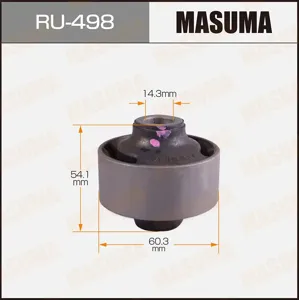 MASUMA RU498 Сайлентблок рычага переднего задний Mitsubishi Outlander 2.02.4 05>