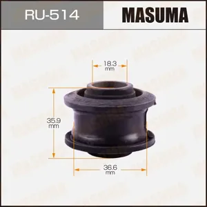 MASUMA RU514 Сайлентблок Toyota IST NCP65 02-05PROBOX NLP51V