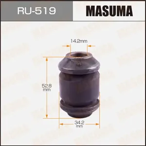 MASUMA RU519 Сайлентблок рычага Toyota YARIS 05- пер.подв.