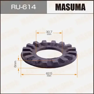 MASUMA RU614 Сайлентблок Шайба-прокладка резиновая крепления а