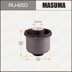 MASUMA RU650 Сайлентблок рычага Mazda 2 07- зад.подв.