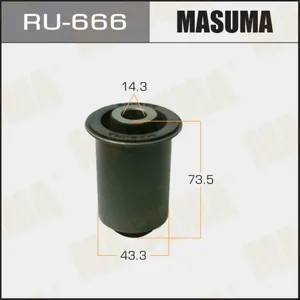 MASUMA RU666 Сайлентблок рычага пер. подвески Nissan NP300 Navara 05- , Pathfinder III 05- нижний