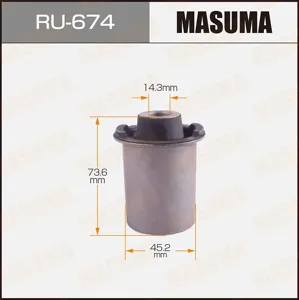 MASUMA RU674 Сайлентблок рычага Nissan Pathfinder 05- зад.подв. верх.зад.