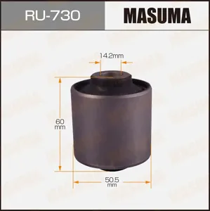 MASUMA RU730 Сайлентблок рычага Toyota Land Cruiser 100 98-07 зад.подв.
