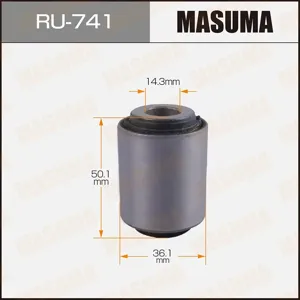 MASUMA RU741 Сайлентблок Тяга попереч. Зад. подв. Toyota Land Cruiser Prado 120150 02> 4runner 02-09 Hilux Surf 02-09, Lexus GX470 02-09 GX460 09>