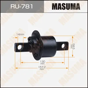 MASUMA RU781 Сайлентблок задней балки Mitsubishi Colt 02-12