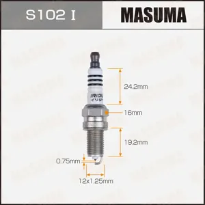 MASUMA S102I Свеча зажигания иридиeвая dcpr7eix (6046)