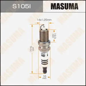 MASUMA S105I Свеча зажигания NT6RFV-9