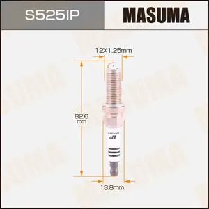 MASUMA S525IP Свеча зажигания IRIDIUM+PLATINUM (ILKAR7L11)