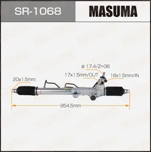 MASUMA SR1068 Рейка рулевая