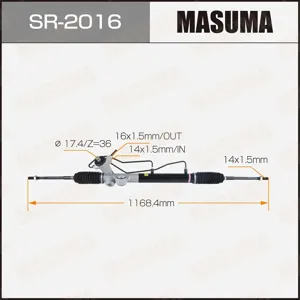 MASUMA SR2016 Рейка рулевая