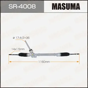 MASUMA SR4008 Рейка рулевая