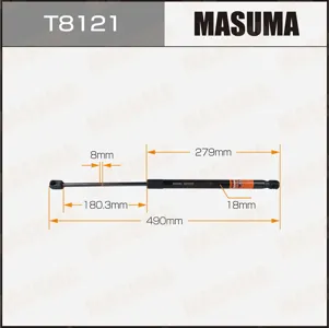 MASUMA T8121 Амортизатор капота