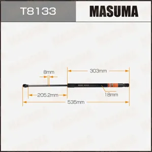 MASUMA T8133 Амортизатор капота