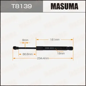MASUMA T8139 Амортизатор крышки багажника