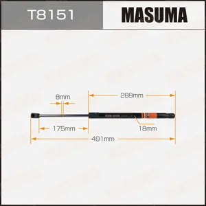 MASUMA T8151 Амортизатор крышки багажника