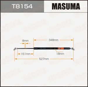 MASUMA T8154 Амортизатор капота