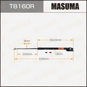 MASUMA T8160R Амортизатор крышки багажника