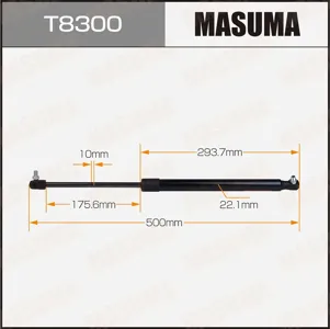 MASUMA T8300 Амортизатор крышки багажника
