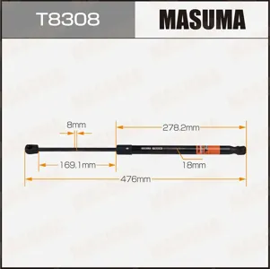 MASUMA T8308 Амортизатор крышки багажника