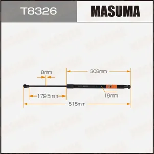 MASUMA T8326 Амортизатор крышки багажника