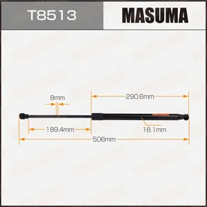 MASUMA T8513 Амортизатор крышки багажника