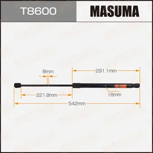 MASUMA T8600 Упоры газовые капота, багажника