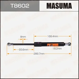 MASUMA T8602 Амортизатор крышки багажника