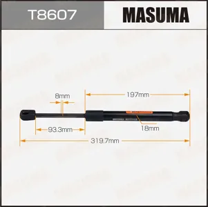 MASUMA T8607 Упоры газовые капота, багажника