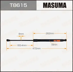 MASUMA T8615 Амортизатор крышки багажника