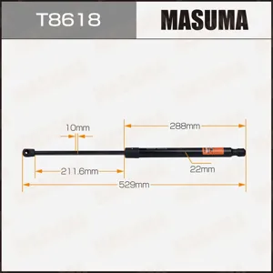 MASUMA T8618 Упоры газовые капота, багажника