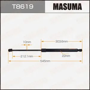 MASUMA T8619 Упоры газовые капота, багажника