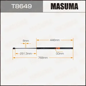 MASUMA T8649 Амортизатор капота A3 512-