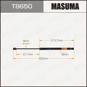 MASUMA T8650 Амортизатор крышки багажника