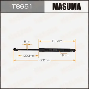 MASUMA T8651 Амортизатор капота